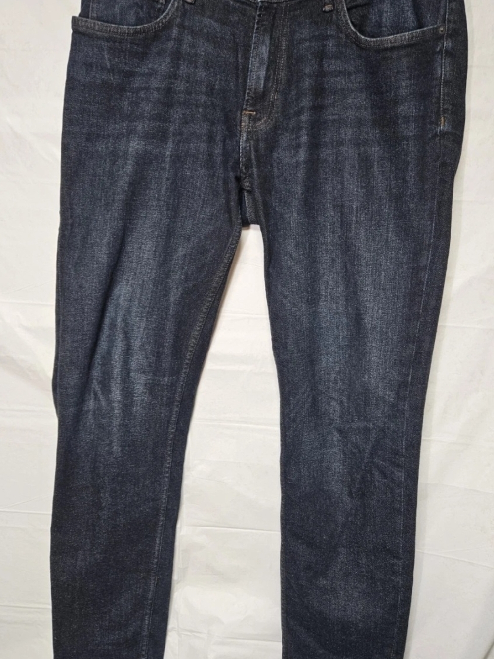 Zara Men's Skinny Jeans in Dark Indigo